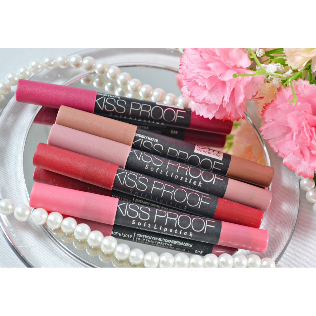 kiss proof matte lipstick