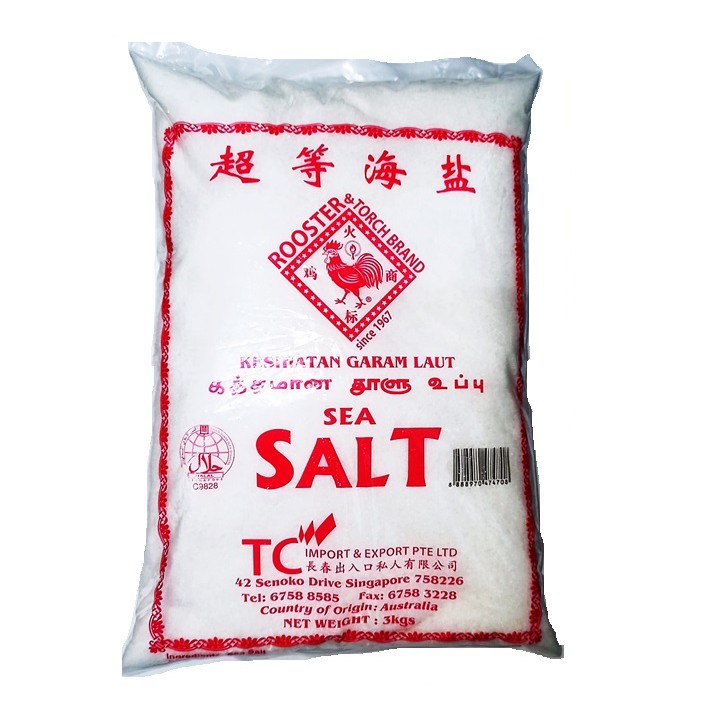 (SE0006) COOKING FINE SEA SALT 3KG Shopee Singapore