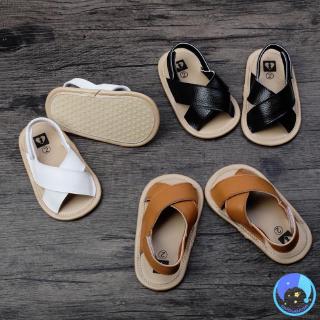 【dudubaba】Summer Baby Boy Prewalker Breathable Soft Soled Anti-Slip Sandals 0-18Months Old