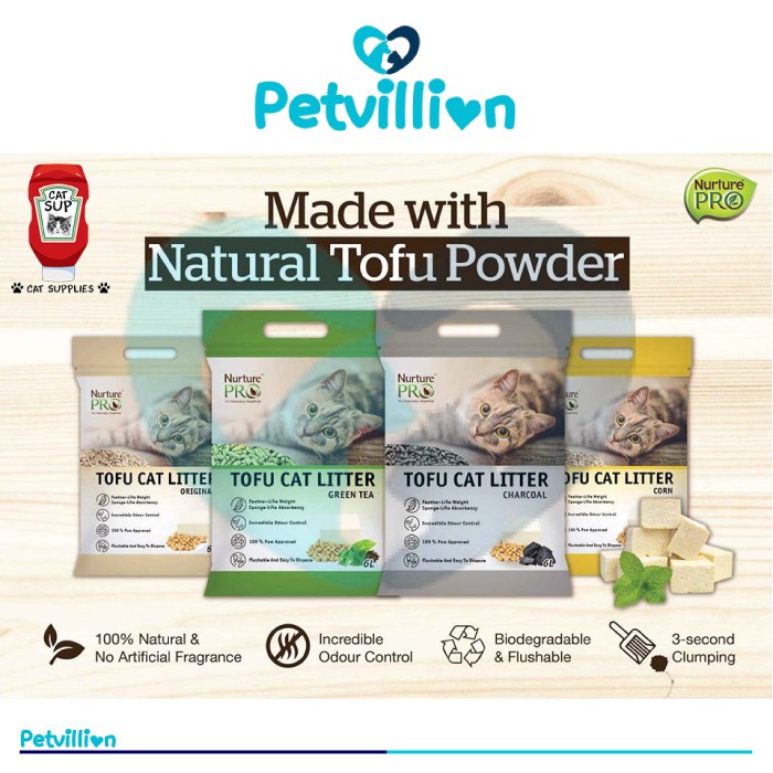 Nurture Pro Tofu Cat Litter 6L Shopee Singapore
