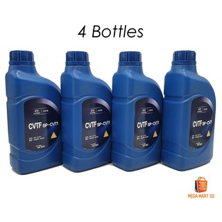 Hyundai Genuine CVTF SP-CVT1 (4 Bottles) | Shopee Singapore