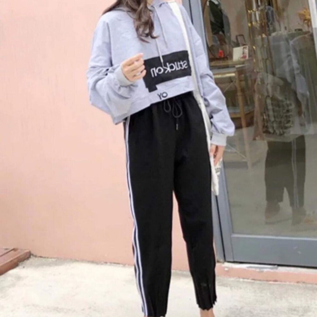 sweatpants with hoodie