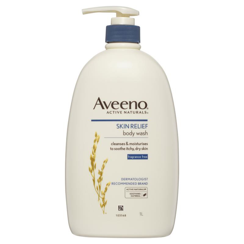 aveeno moisturising body wash