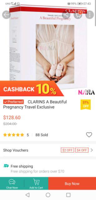 CLARINS A Beautiful Pregnancy Travel Exclusive | Shopee Singapore