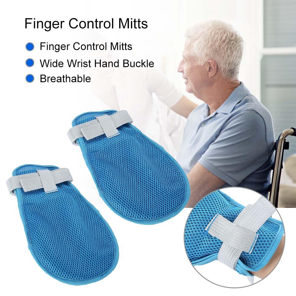 2Pcs Restraint Gloves Finger Control Protectors Fixed Gloves Shopee Singapore