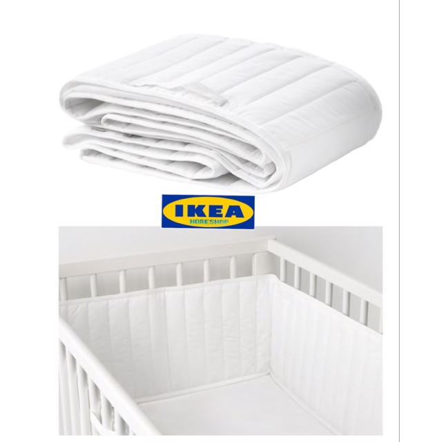 ikea cot bumper safe