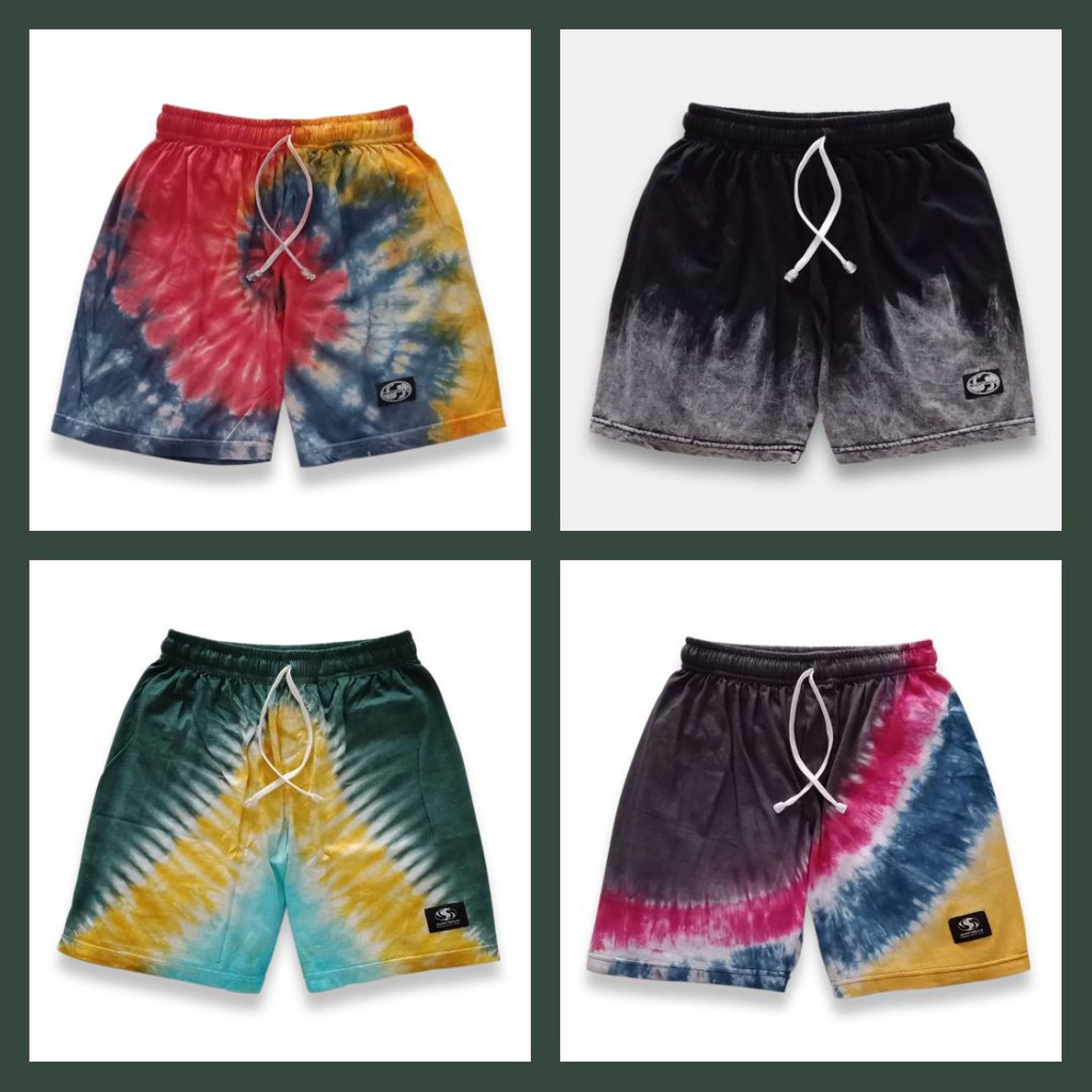 tie dye boxer shorts