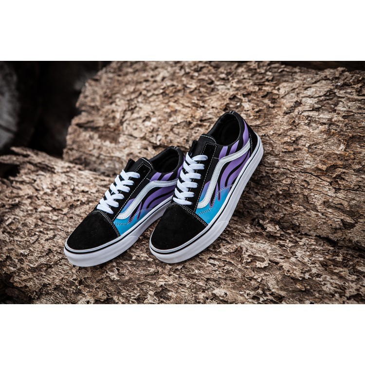 blue fire vans