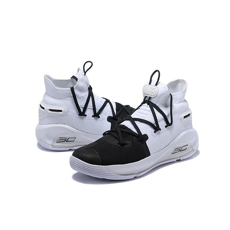 curry black and white shoes