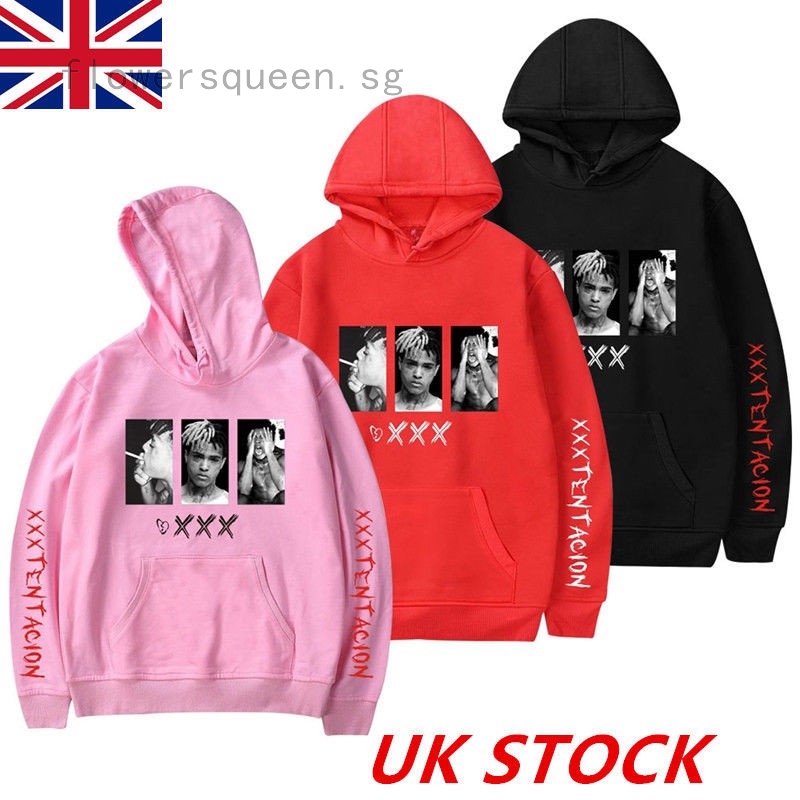 xxxtentacion hoodie red