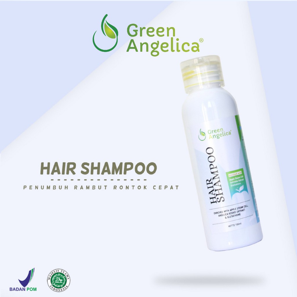 Green Angelica Hair Growth Shampoo Natural Herbal Shampoo Fast Safe Natural Hair Grower Shopee Singapore