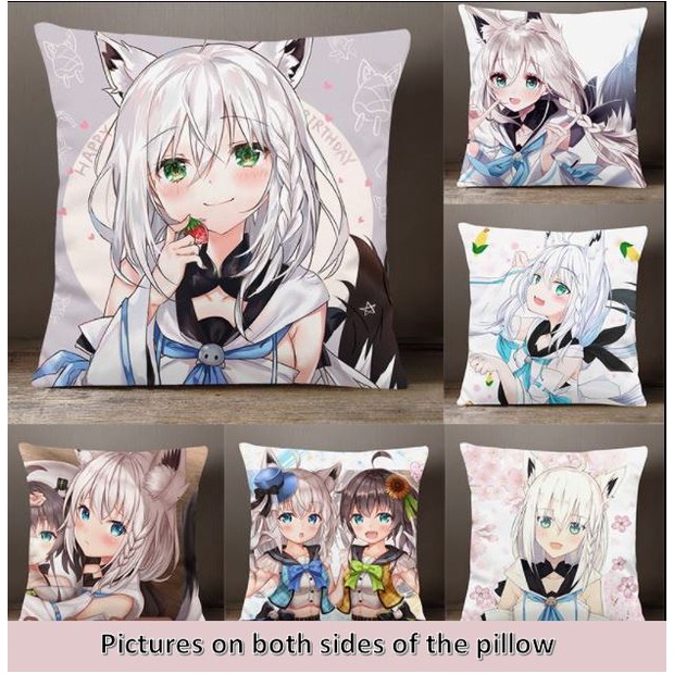 [Local Seller] Cute Fubuki pillow Hololive Plushy | Shopee Singapore