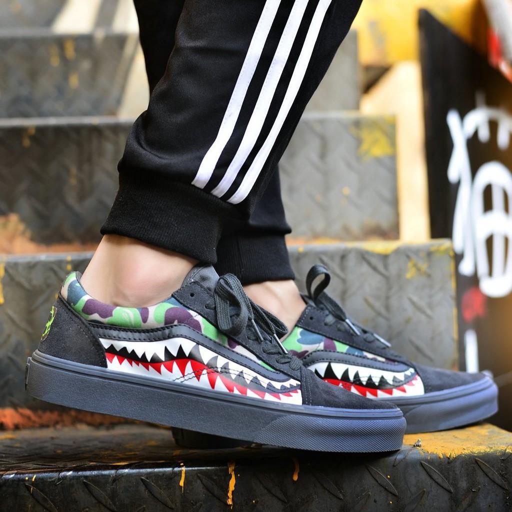 bape x vans custom