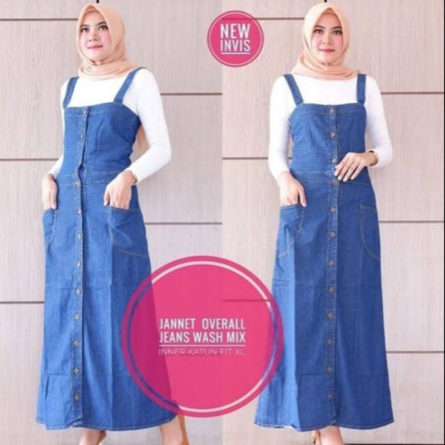 overall jeans shopee