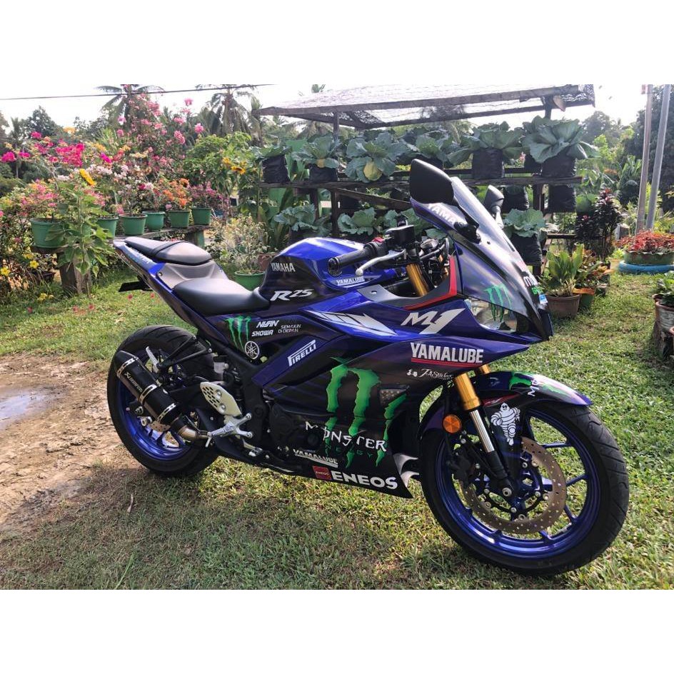 Motor Sticker R25 V2 Yamaha Full Body Shopee Singapore