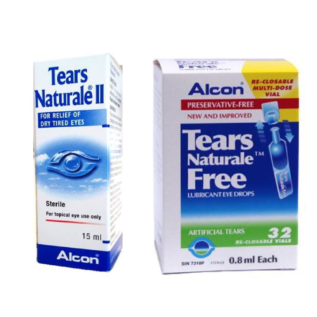 Tears Naturale II 15ml / Preservative Free 30x0.4ml Unit dose