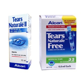 Tears Naturale II 15ml / Preservative Free 32x0.8ml Unit dose