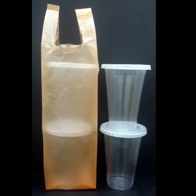 Shop Malaysia Hm Plastic Cup Cawan 7 X16 Disposable Carrier Bag Plastic For Takeaway Cup Bag Air 50pcs Pkt Shopee Singapore