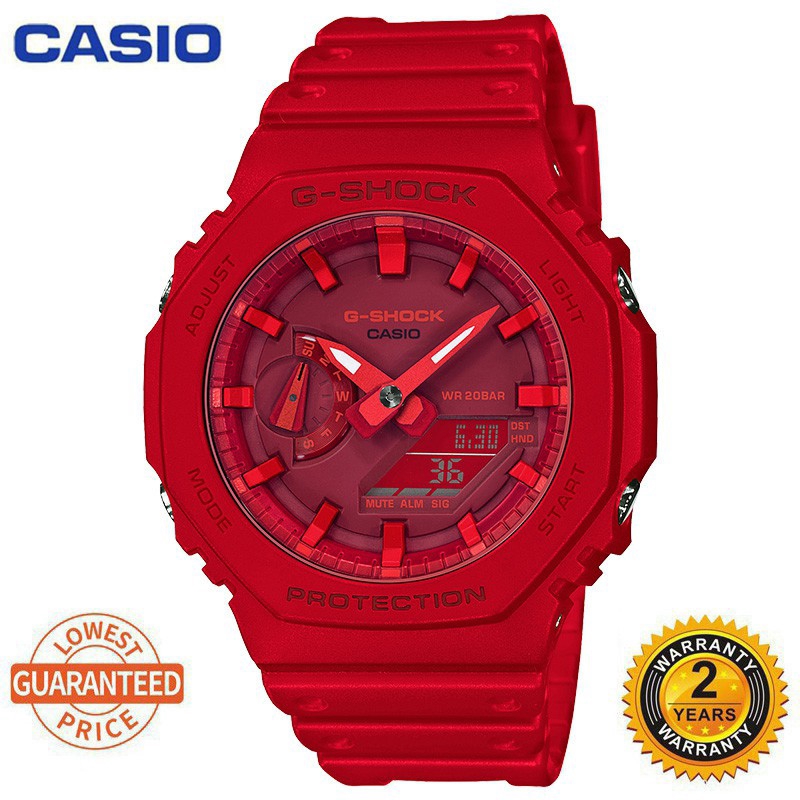 g shock watches for men red