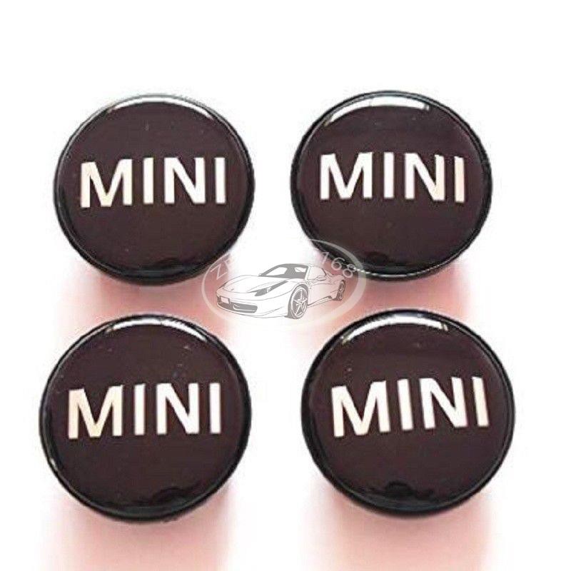 mini cooper wheel badges