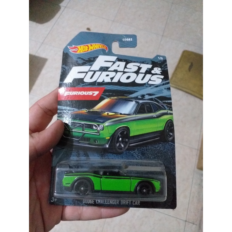 hot wheels dodge challenger drift car fast and furious