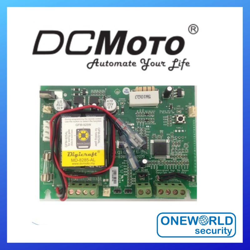 Dcmoto Gfm 925w Md 8285 Al Autogate Control Board Automatic Gate Auto Shopee Singapore