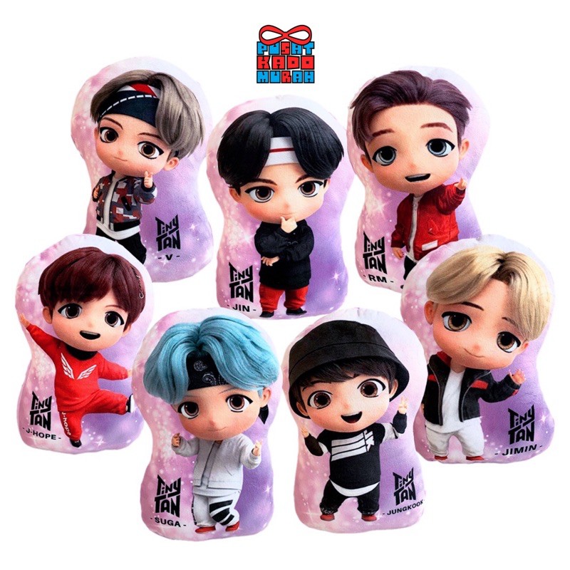 Body Tiny Tan Doll Pillow Bts Jungkook V Jimin Jin Jhope Rm Suga Shopee Singapore