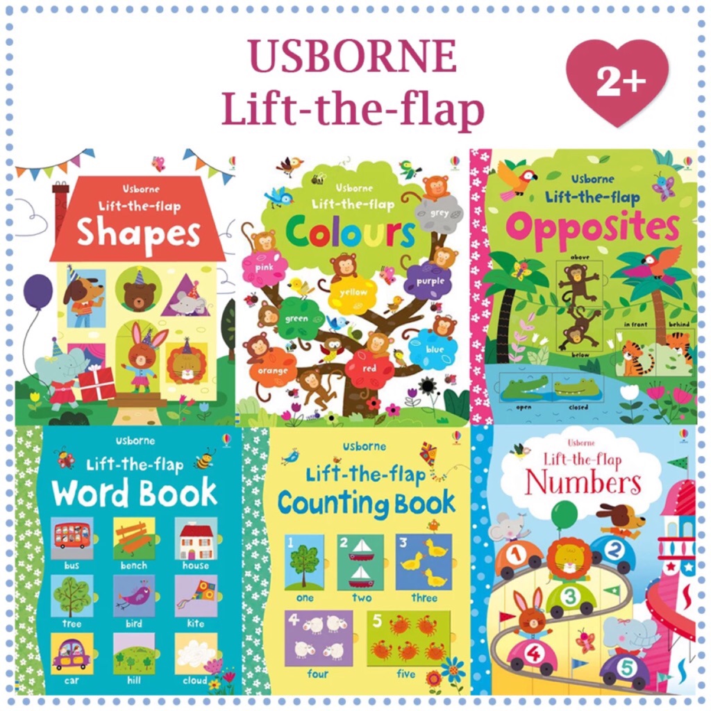 Usborne lift and flap books Shopee Singapore
