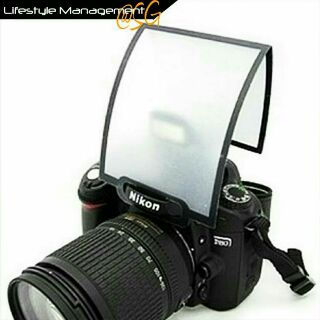 Universal Foldable Pop-Up Soft Screen Flash Diffuser For DSLR Camera