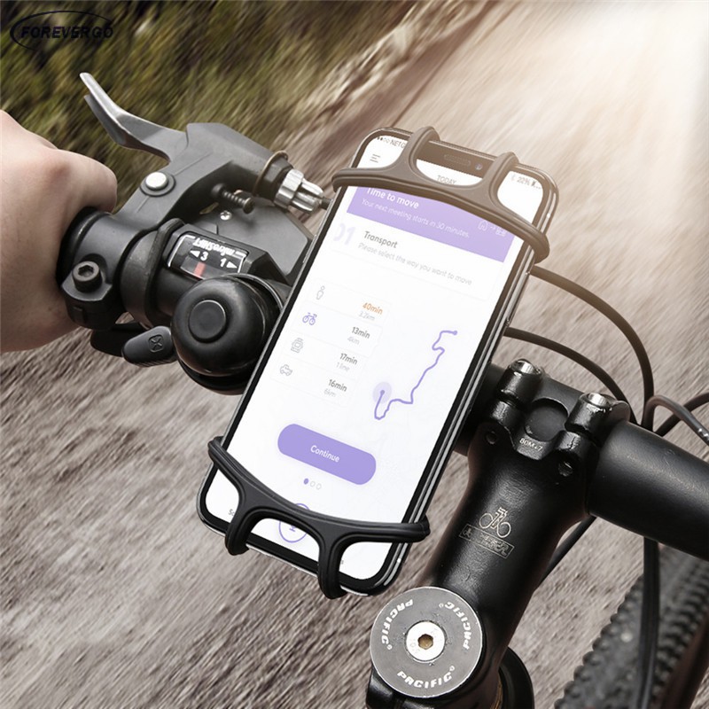 phone holder for bicycle handlebars