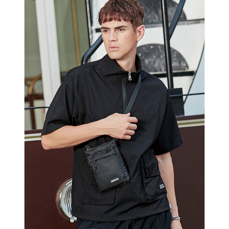 End and Start Trendy Men Nylon Crossbody Sling Messenger Bag Male Sling ...