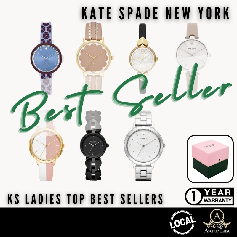 SG* Kate Spade New York TOP BEST SELLER COLLECTIONS Quartz Analog Ladies  Watch | Shopee Singapore