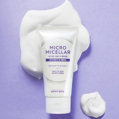 micro deep cleansing foam