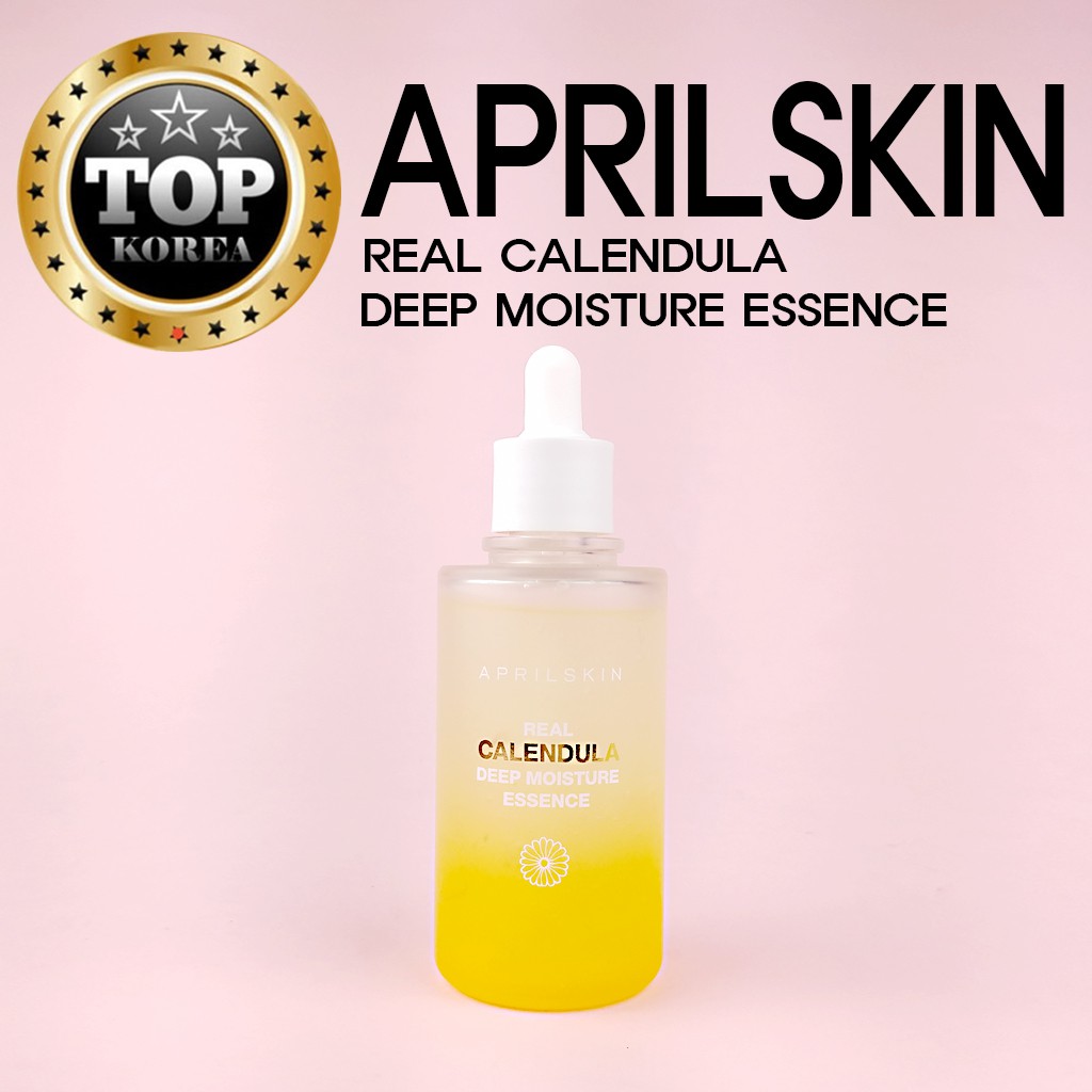 ★April Skin★Real Calendula Deep Moisture Essence /100g/ [Shipping from