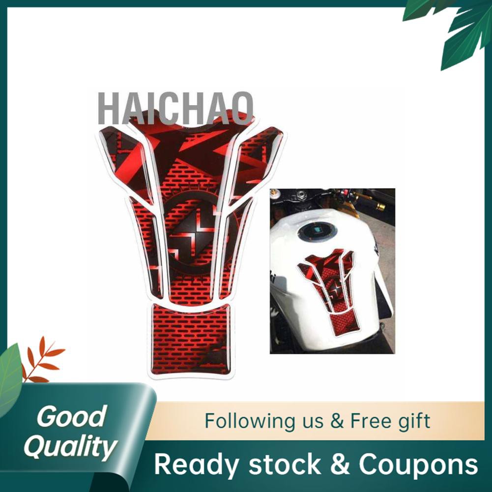 Haichao Universal Crystal Epoxy Motorcycle Fuel Lpg Tank Pad Protector Sticker Lj4 Shopee Singapore