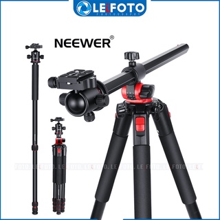 Neewer Aluminum Alloy Camera Tripod with 360 Degree Rotatable Center Column and Ball Head