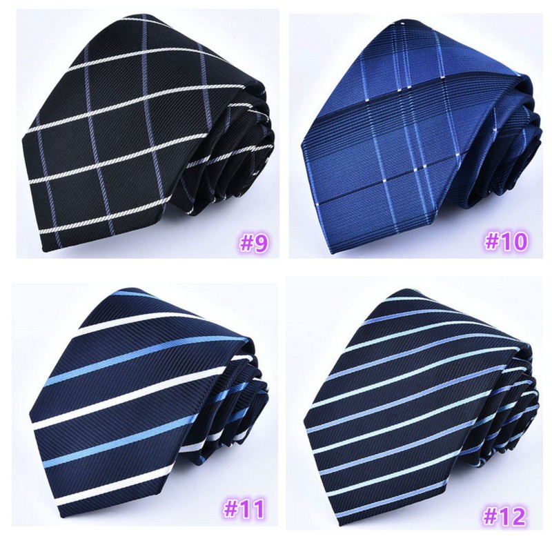 Image of Men's Woven Silk business Fashion Necktie Wedding Tie #3