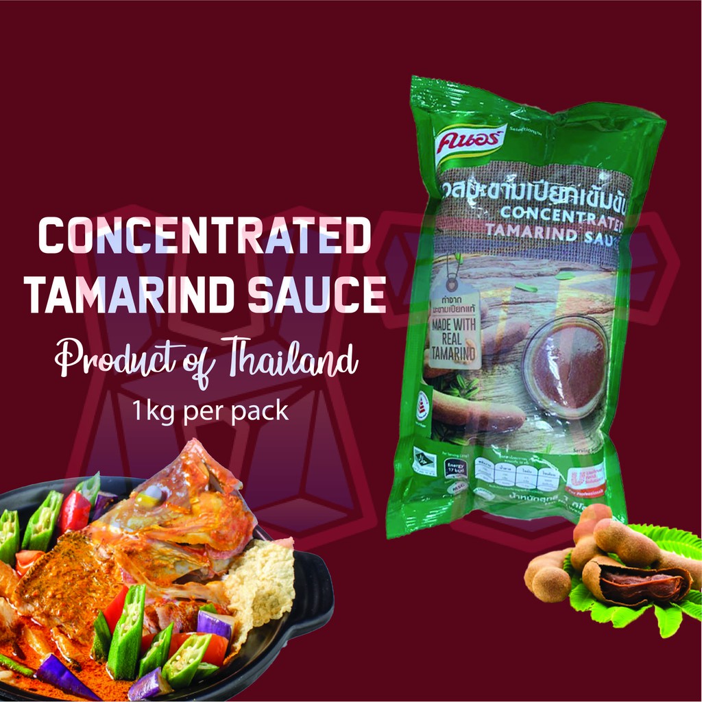 1kg Knorr Concentrated Tamarind Sauce 泰国亚参汁 Shopee Singapore