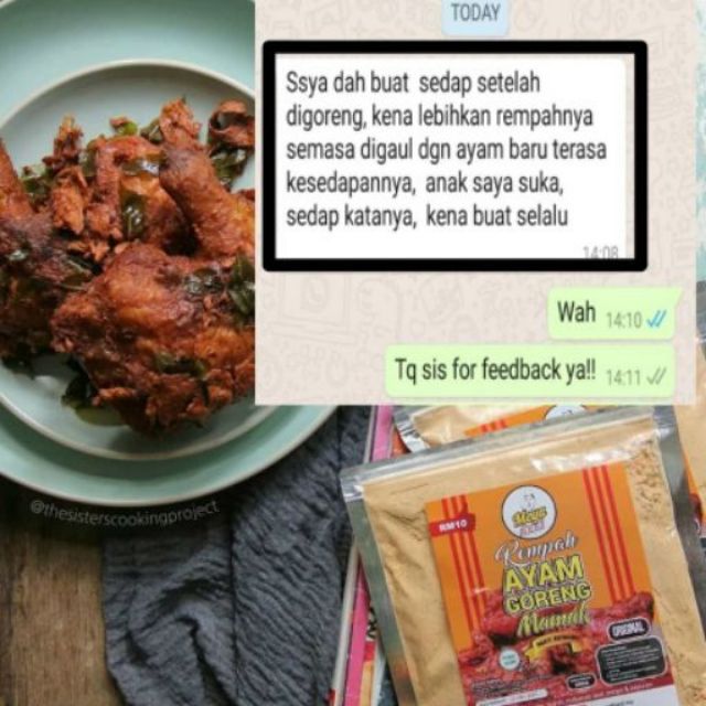 Curlybabe S Satisfaction Ayam Goreng Berempah Mamak Penang