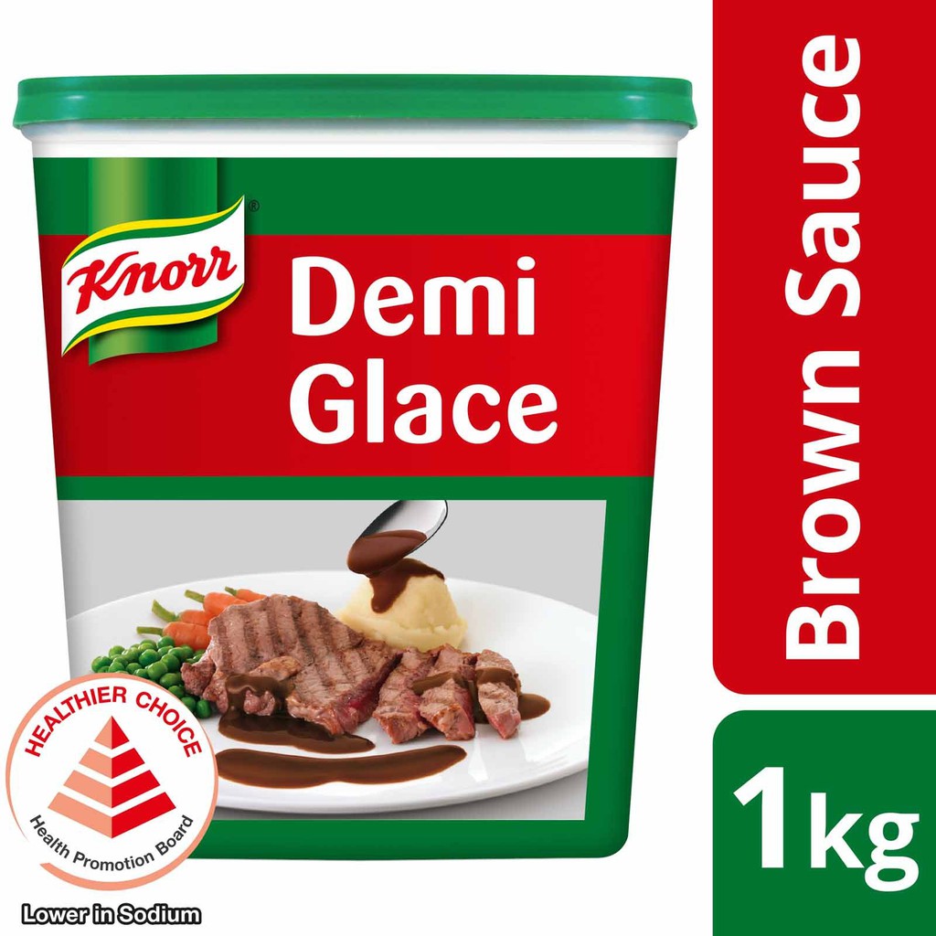 Knorr Demi Glace Brown Sauce Mix 1kg Shopee Singapore