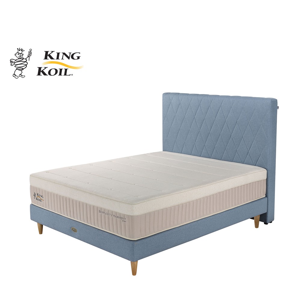 King Koil Harmony FIRM Mattress, Simplicity Flax Linen