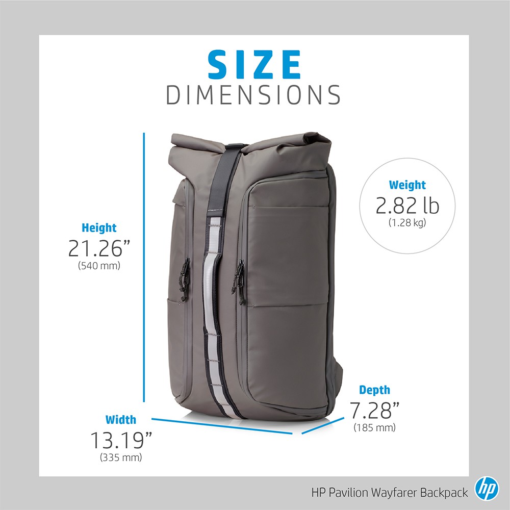 hp odyssey backpack litres