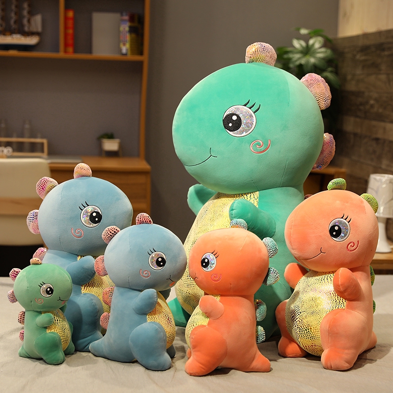 orange dragon plush