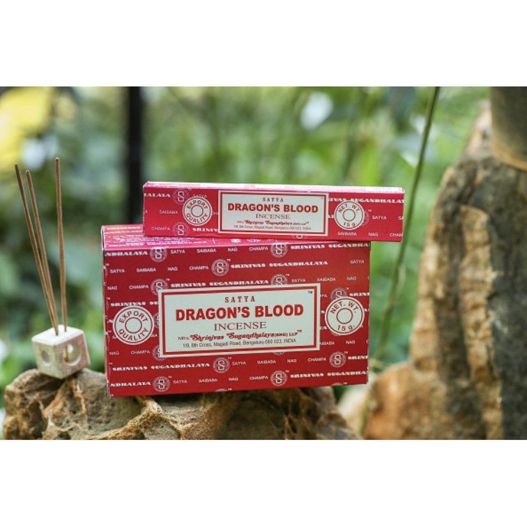 Satya Dragon's Blood Incense 15G Shopee Singapore