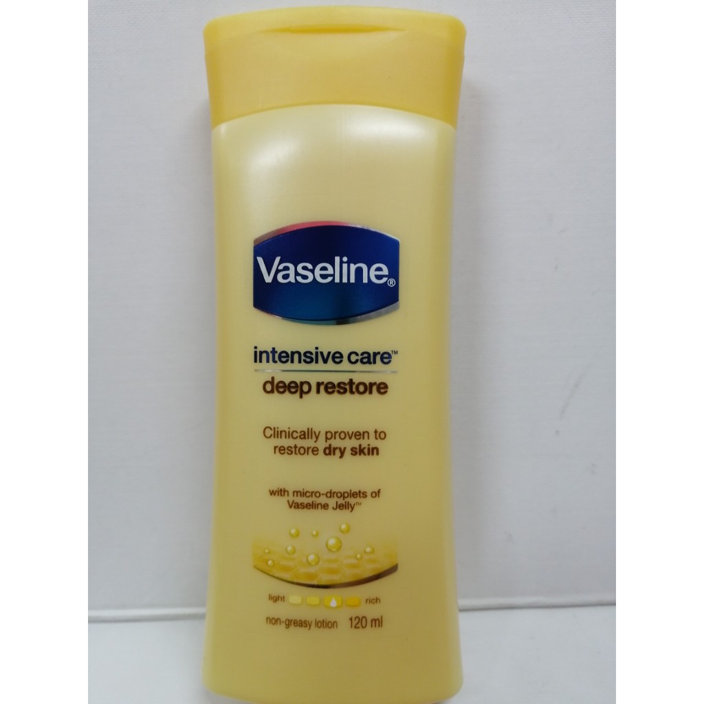 vaseline intensive care deep restore for face