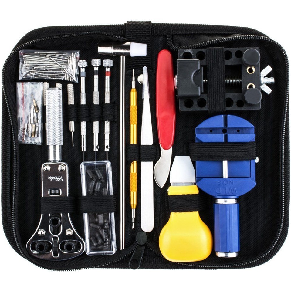 147 Pcs Watch Repair Tool Kit Metal Adjustment Set Remover Tools for Watches Shopee Singapore