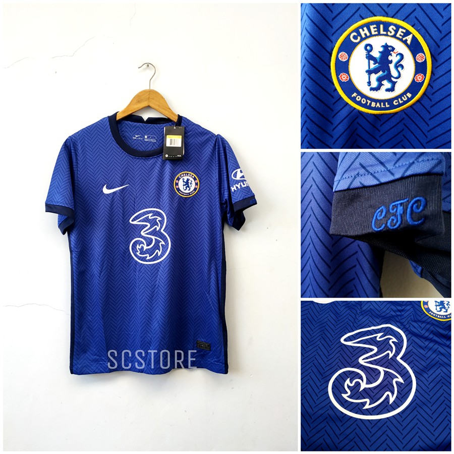 chelsea men's soccer jersey