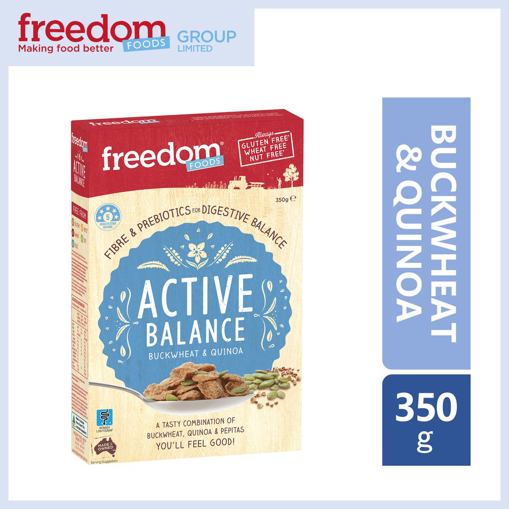 Gluten Free Cereal >> Freedom Food Active Balance Buckwheat Quinoa Cereal Healthy Breakfast Cereal Gluten Free Nut Free Wheat Free Gluten Free Cereal >> Freedom Food Active Balance Buckwheat Quinoa Cereal Healthy Breakfast Cereal Gluten Free Nut Free Wheat Free