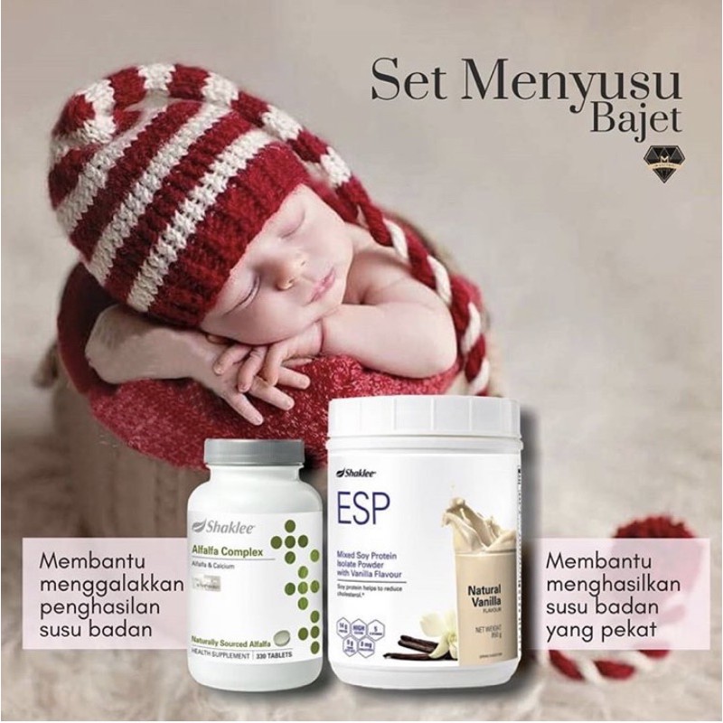 𝐅𝐀𝐒𝐓 𝐒𝐇𝐈𝐏𝐏𝐈𝐍𝐆 Set Menyusu Milkbooster Tambah Susu Bajet Shaklee Esp Alfalfa Complex Shopee Singapore