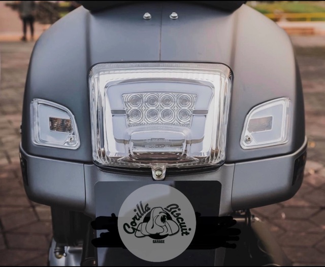 Moto Nostra Tail Light Frame To Mount LED Tail Light For Vespa GTS Facelift  Model | Shopee Singapore